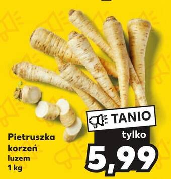 Kaufland Pietruszka korzeń luzem 1 kg oferta