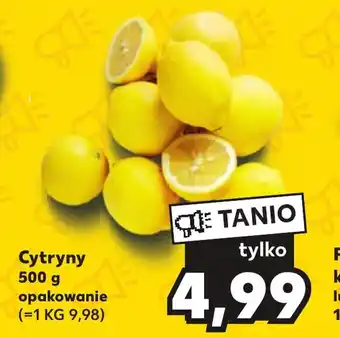 Kaufland Cytryny 500 g oferta