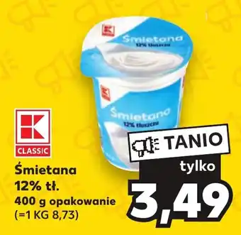 Kaufland Śmietana 12% tł 400 g oferta