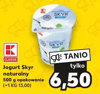 Kaufland Jogurt Skyr naturalny 500 g oferta