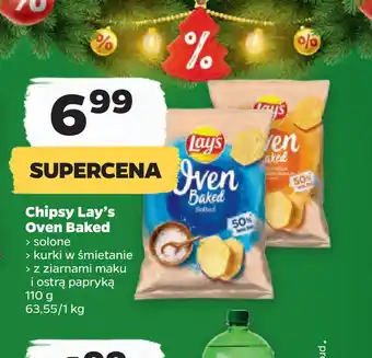 Netto Chipsy lay's oven baked oferta