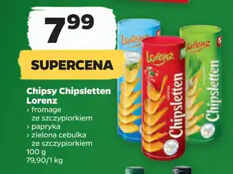 Netto Chipsy chipsletten lorenz oferta