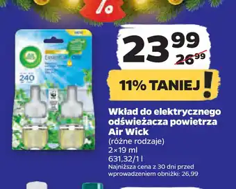 Netto Wkład do elektrycznego odświeżacza powietrza air wick oferta