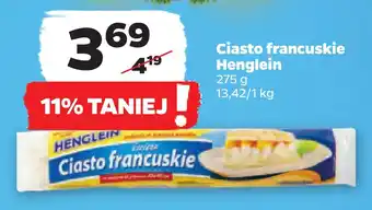 Netto Ciasto francuskie henglein oferta