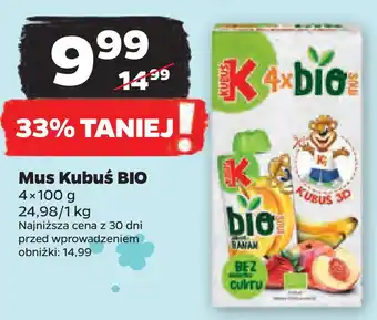 Netto Mus kubuś bio oferta