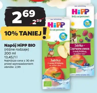Netto Napój hipp bio oferta