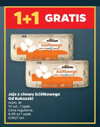 Netto Jaja z chowu ściółkowego od kokoszki oferta
