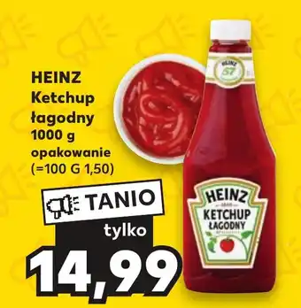 Kaufland HEINZ Ketchup łagodny 1000 g oferta