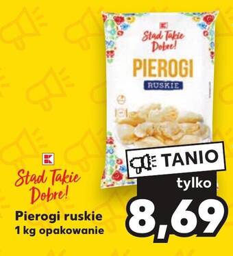 Kaufland Pierogi ruskie 1 kg oferta