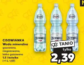 Kaufland CISOWIANKA Woda mineralna 1,5l oferta