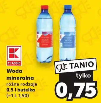 Kaufland Woda mineralna 0,5 l oferta