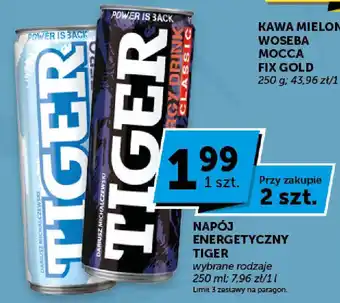 Groszek NAPÓJ ENERGETYCZNY TIGER 250 ml oferta