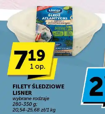 Groszek FILETY ŚLEDZIOWE LISNER 280-350 g oferta