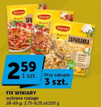 Groszek FIX WINIARY oferta