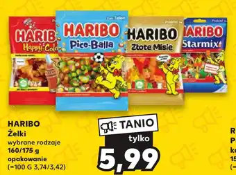Kaufland HARIBO Żelki 160/175g oferta