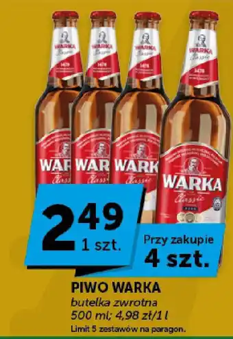 Groszek PIWO WARKA 500 ml oferta