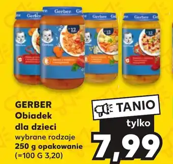 Kaufland GERBER Obiadek dla dzieci 250 g oferta
