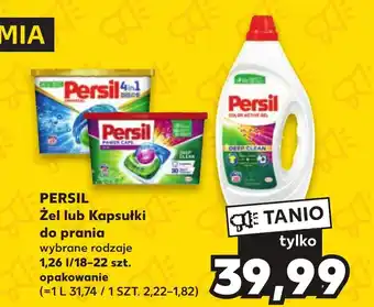 Kaufland PERSIL Żel lub Kapsułki do prania 1,26 l/18-22 szt. oferta