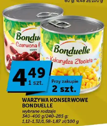 Groszek WARZYWA KONSERWOWE BONDUELLE oferta