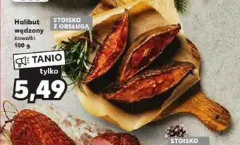 Kaufland Halibut wędzony kawałki 100 g oferta