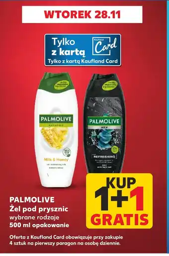 Kaufland PALMOLIVE Żel pod prysznic wybrane rodzaje 500 ml opakowanie oferta