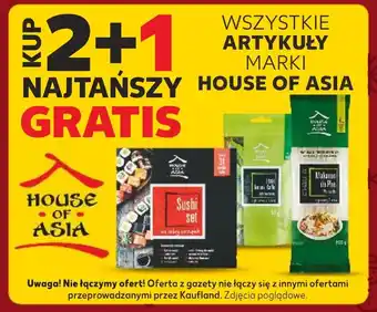 Kaufland WSZYSTKIE ARTYKUŁY MARKI HOUSE OF ASIA GRATIS oferta