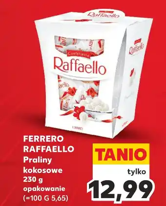 Kaufland FERRERO RAFFAELLO Praliny kokosowe 230 g opakowanie oferta