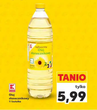 Kaufland Olej słonecznikowy 1l oferta