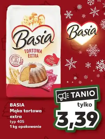 Kaufland BASIA Mąka tortowa extra typ 405 1kg oferta