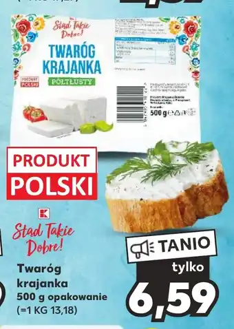 Kaufland Twaróg krajanka 500 g opakowanie oferta