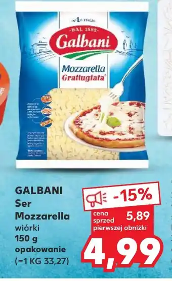 Kaufland GALBANI Ser Mozzarella wiórki 150g oferta