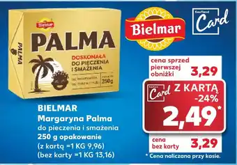 Kaufland BIELMAR Margaryna Palma do pieczenia i smażenia 250 g oferta