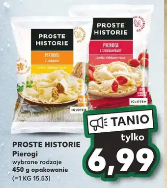 Kaufland PROSTE HISTORIE Pierogi 450g oferta