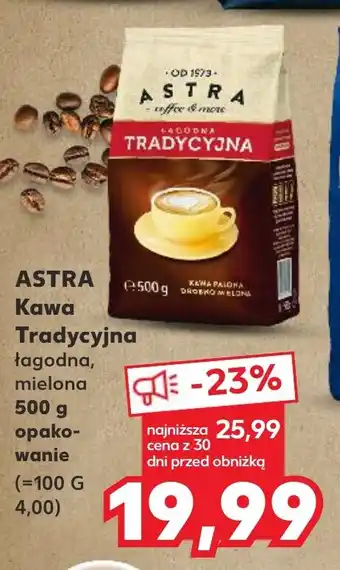 Kaufland ASTRA Kawa Tradycyjna 500g oferta