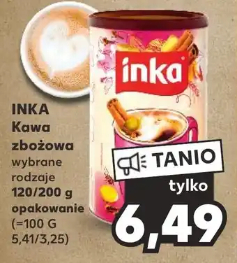 Kaufland INKA Kawa zbożowa 120/200g oferta