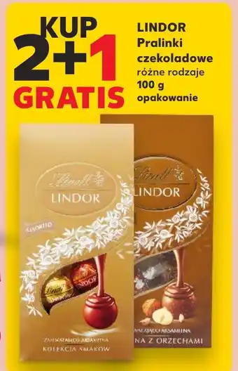 Kaufland LINDOR Pralinki czekoladowe różne rodzaje 100 g oferta