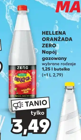 Kaufland HELLENA ORANŻADA ZERO Napój gazowany 1,25l oferta