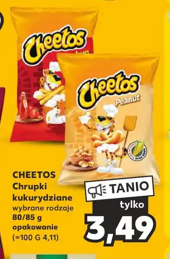 Kaufland CHEETOS Chrupki kukurydziane 80/85 g oferta