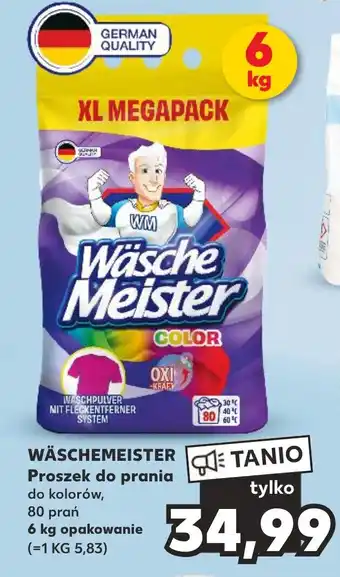 Kaufland WÄSCHEMEISTER Proszek do prania 6 kg oferta