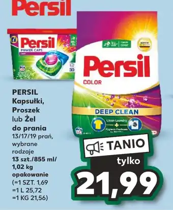 Kaufland PERSIL Kapsułki, Proszek lub Żel do prania 13 szt./855 ml/ oferta