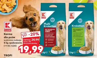 Kaufland Karma dla psów 5 kg oferta