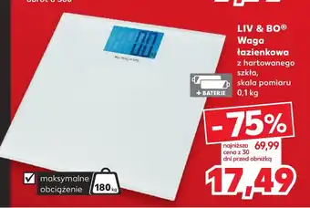 LIV & BOⓇ Waga łazienkowa