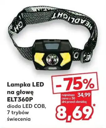 Kaufland Lampka LED na głowę ELT360P oferta