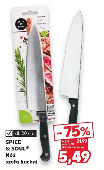Kaufland SPICE & SOULⓇ Nóż szefa kuchni oferta