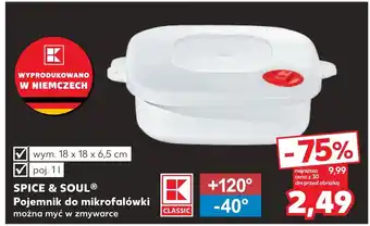 SPICE & SOULⓇ Pojemnik do mikrofalówki