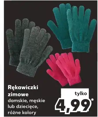 Rękawiczki zimowe