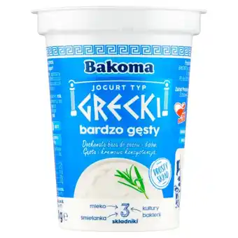 Carrefour Bakoma jogurt typ grecki 370 g oferta