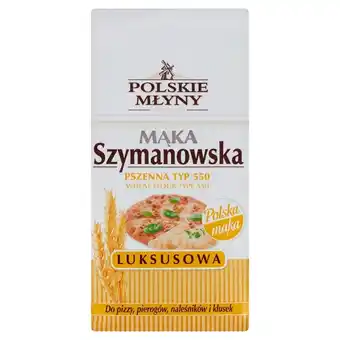 Carrefour Polskie młyny mąka szymanowska luksusowa pszenna typ 550 1 kg oferta
