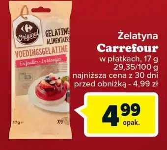 Carrefour Żelatyna oferta