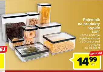 Carrefour Pojemnik na produkty sypkie oferta